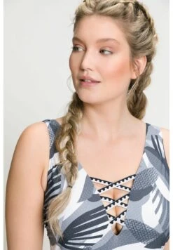 Ulla Popken Kostium Kąpielowy - Zwart -Ulla Popken a98815e4a46742bdb376ee0ac0a7fe0d