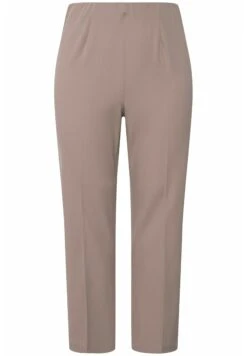 Ulla Popken PIPING DETAIL - Spodnie Materiałowe - Pebble Gray -Ulla Popken aad963650adb46f2ae65cc6cfbe568d0