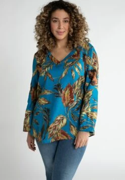 Ulla Popken Bluzka - ägäisblau