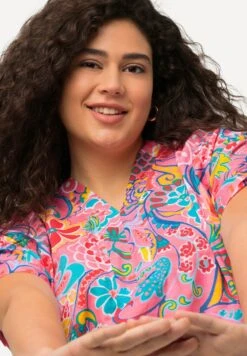 Ulla Popken Bluzka - Soft Pink -Ulla Popken af8f94ac1c834c78be7b51d6c8901d2d