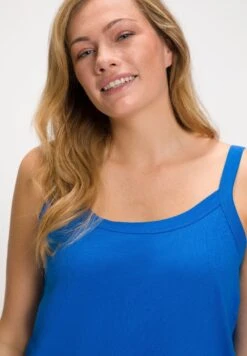 Ulla Popken Podkoszulki - Lapisblau -Ulla Popken b22702b2de7346489fcf0a1a7b2ef227