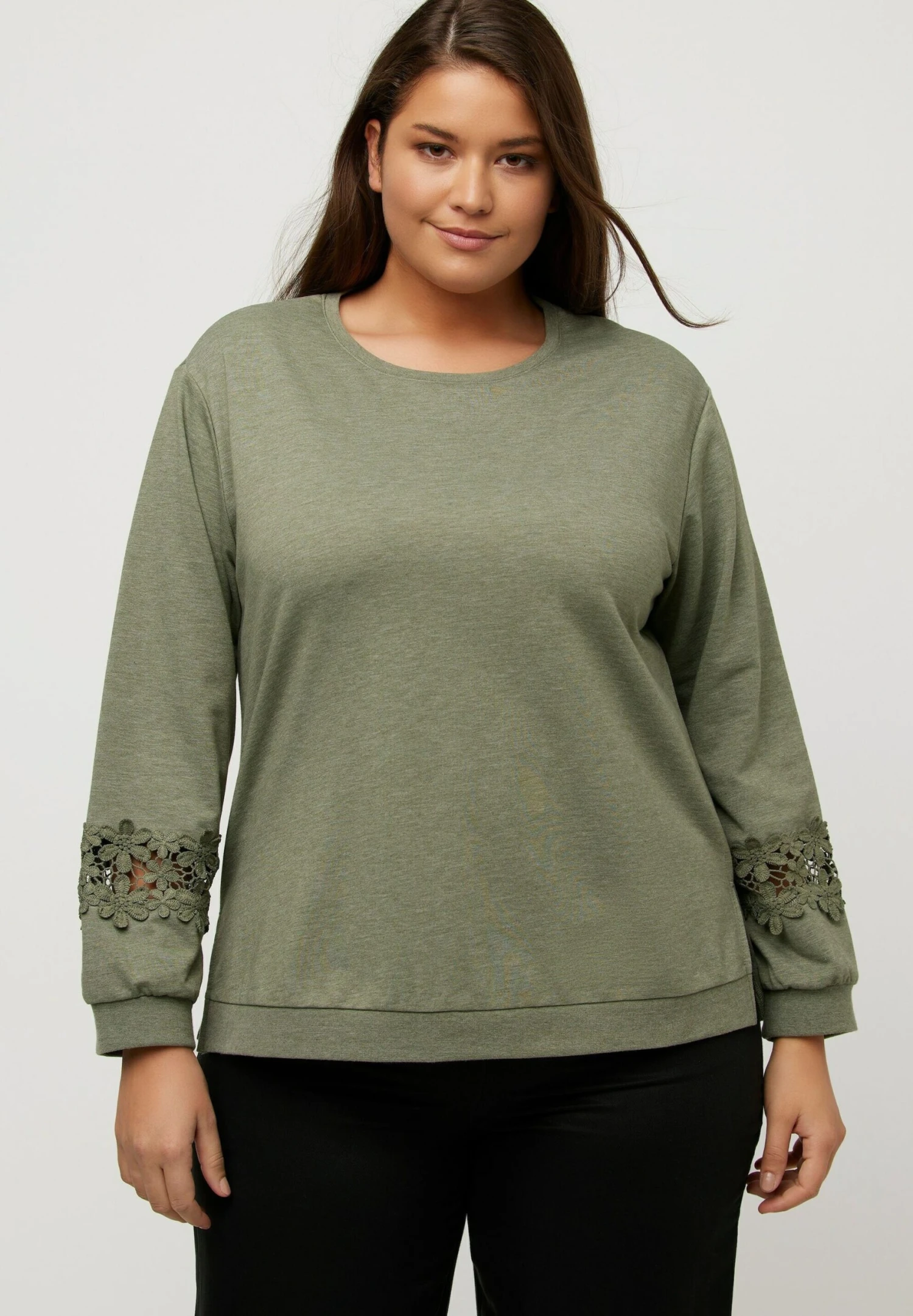 Ulla Popken Bluza - Reed Green 3 Ulla Popken Bluza - Reed Green