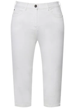 Ulla Popken Szorty Jeansowe - White Denim 11 Ulla Popken Szorty Jeansowe - White Denim -Ulla Popken b3609601354444fe8b39244720638ea0