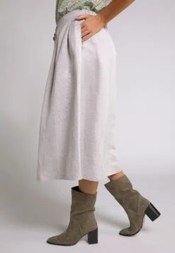 Ulla Popken COMFORT - Spódnica Trapezowa - Dunkelbeige -Ulla Popken b3db20f2d56c422c9c8a4765fc2d376d