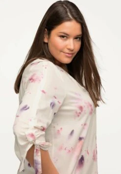 Ulla Popken V-AUSSCHNITT, 3/4-ARM, - Koszula - Popcorn -Ulla Popken b4909d3d5d3b419698f9a5c41ce346de