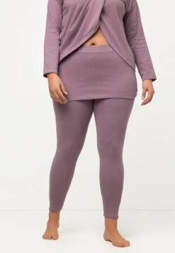 Ulla Popken Legginsy - Lilas Gris