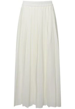 Ulla Popken Spódnica Plisowana - Blanc Cassé -Ulla Popken b591741d02864ff990f4928ebdbc6002