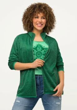 Ulla Popken Kardigan - Smaragdgroen -Ulla Popken b5e45570ba30497fb339d010942cb85f