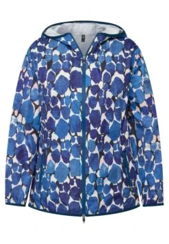 Ulla Popken Kurtka Przeciwdeszczowa - Marine -Ulla Popken b70da97cd5ad4714af4a0b0c8a6b3170