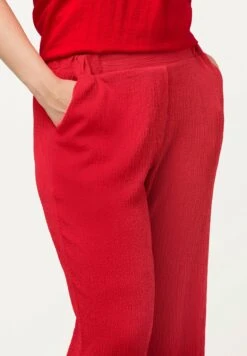 Ulla Popken Spodnie Materiałowe - Salsa Red -Ulla Popken b76dddbcc39f4ecfbf8de422cf65ffb2