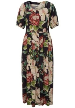 Ulla Popken Długa Sukienka - Noir -Ulla Popken b8509a9879534cd5b98ff2df4a97806c