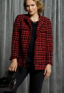 Ulla Popken Kardigan - Rot 8 Ulla Popken Kardigan - Rot -Ulla Popken b8dc24031d8c4a9997479168a73c8471