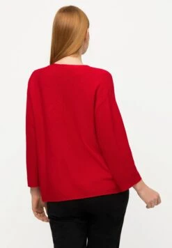 Ulla Popken Kardigan - Red Poppy -Ulla Popken b8df3cb2338e4b0dafaf2ffd04b9db75