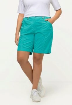 Ulla Popken Szorty - Turquoise