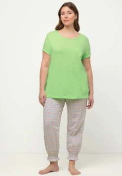 Ulla Popken Piżama - Heldergroen -Ulla Popken ba3cf7b5093641e4bfcf8431a4cf183e