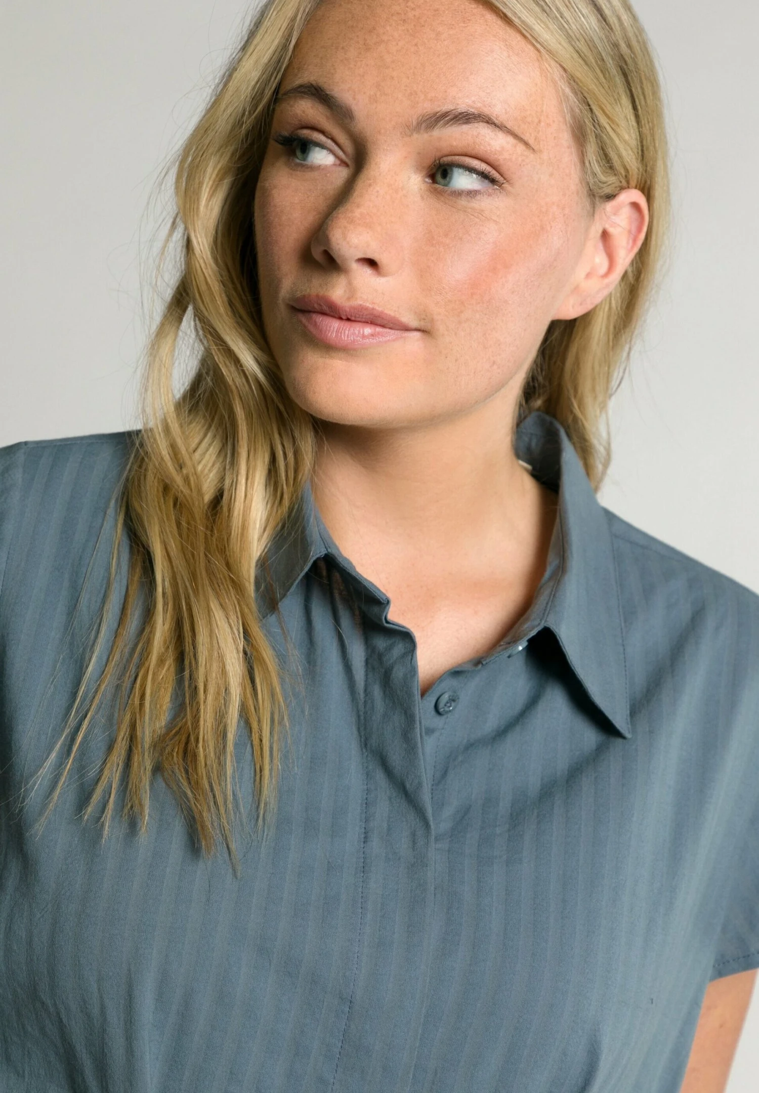 Ulla Popken Sukienka Koszulowa - Stein 5 Ulla Popken Sukienka Koszulowa - Stein - obrazek 3