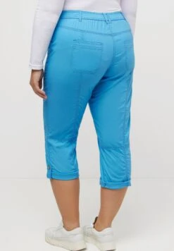 Ulla Popken Spodnie Materiałowe - Sky Blue -Ulla Popken bd92596cd5b348bc8f7fb5bc3400e7e7