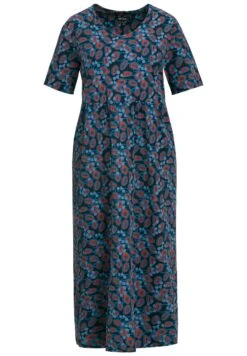 Ulla Popken COL V MANCHES COURTES - Sukienka Letnia - Bleu Marine -Ulla Popken bde467890ec5496884b26d621973286a