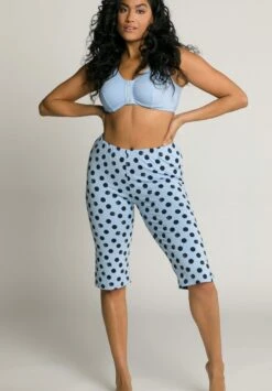 Ulla Popken Szorty - Eisblau 6 Ulla Popken Szorty - Eisblau -Ulla Popken bf0da7a0328a472f8e5a9adbff4b90e3