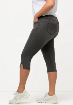 Ulla Popken Szorty Jeansowe - Jean Gris Clair -Ulla Popken bf433d313416462d80a1a390693b99bd