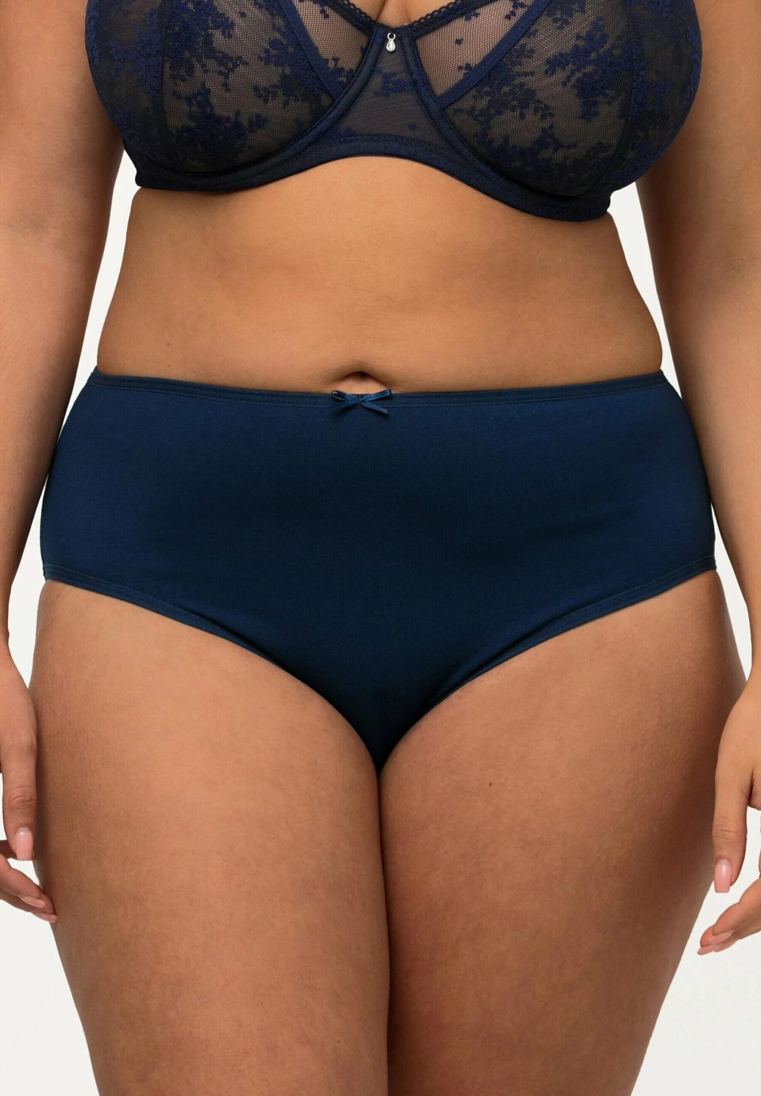 Ulla Popken 4ER-PACK - Figi - Blue Light Blue Black 4 Ulla Popken 4ER-PACK - Figi - Blue Light Blue Black - obrazek 2