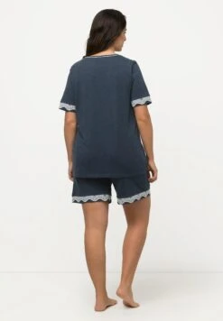 Ulla Popken Piżama - Night Blue -Ulla Popken c041cd7d7d9e44cfa8855f13cea4c197