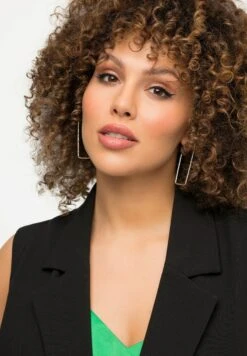 Ulla Popken Kamizelka - Zwart -Ulla Popken c14cc0219cb048b7b9c1e01dbaae093c