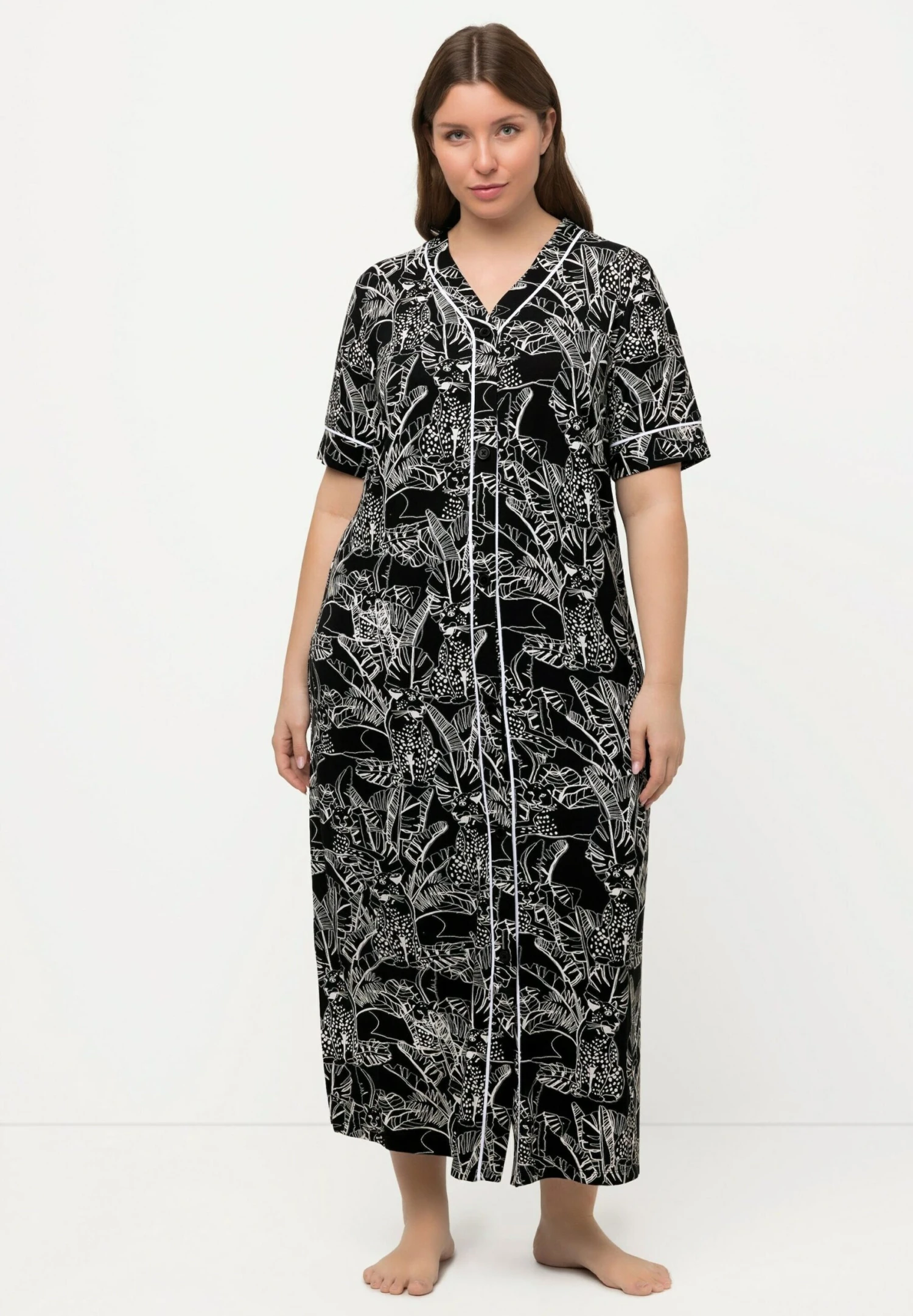 Ulla Popken Koszula Nocna - Noir 3 Ulla Popken Koszula Nocna - Noir