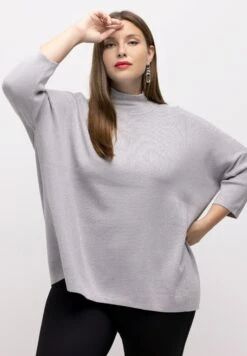 Ulla Popken Sweter - Kiesel -Ulla Popken c2c49d4e447142328e2a1ef8c3455048