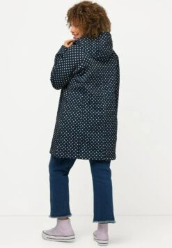 Ulla Popken Kurtka Przeciwdeszczowa - Marine -Ulla Popken c2de777ed35a478a833d9fe858d6209d