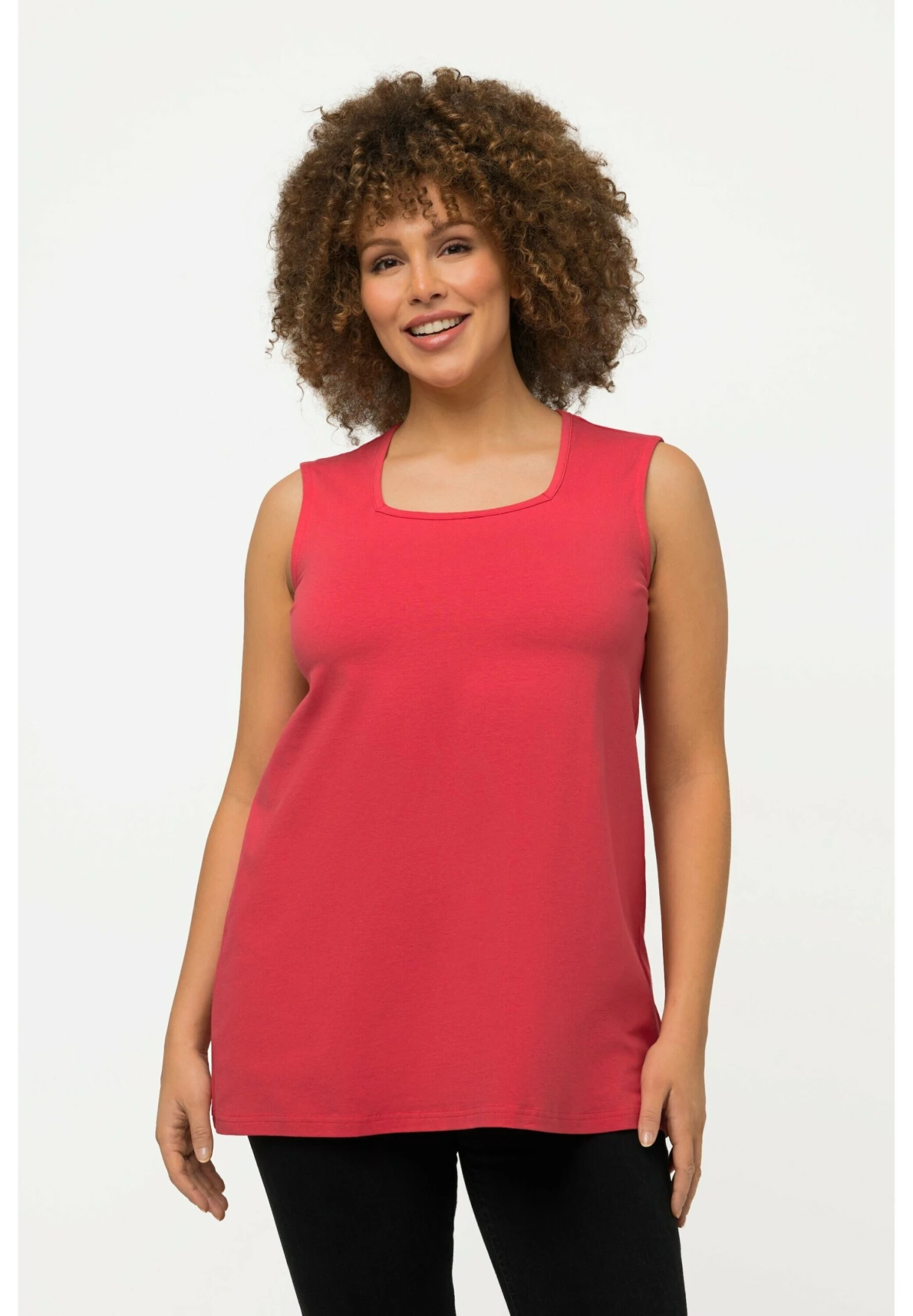 Ulla Popken Top - Raspberry 3 Ulla Popken Top - Raspberry