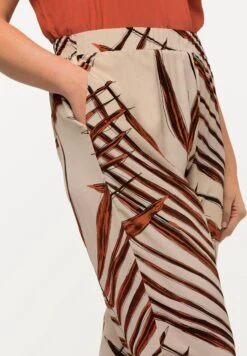 Ulla Popken Spodnie Materiałowe - Terre Cuite -Ulla Popken c3bd89033e9c4bf2ad4affafb5f3fcf7