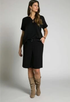 Ulla Popken Bluzka - Schwarz -Ulla Popken c59c44299e7647b9a193eb428b163db1