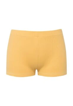 Ulla Popken RADLER SLIM ELASTIKBUND BIO - Szorty - Weizengelb -Ulla Popken c67bbad817bd4a02b467786b9039c7df