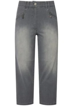 Ulla Popken Szorty Jeansowe - Light Gray Denim -Ulla Popken c822762064cc4b93b5d78d889dc59313