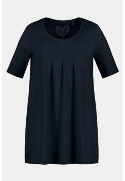 Ulla Popken T-shirt Z Nadrukiem - Marine