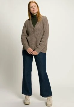 Ulla Popken Kardigan - Nougatbruin -Ulla Popken c85c7446ebd442eb91584159e629f85f