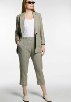 Ulla Popken Spodnie Materiałowe - Sand -Ulla Popken c8715407d55744d682b398e7af689040