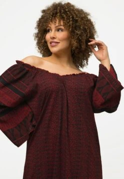 Ulla Popken Długa Sukienka - Rouge Bordeaux -Ulla Popken c88108fb31014f5dba235e6e6f89ab6f