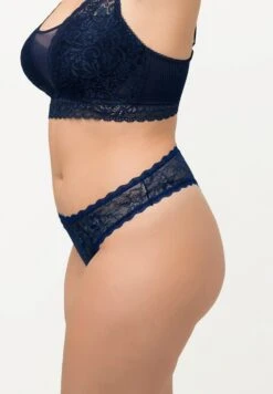 Ulla Popken Stringi - Black/ Light Pink/ Dark Blue -Ulla Popken c9afebc8c3254199b83c7276cfb80c1c