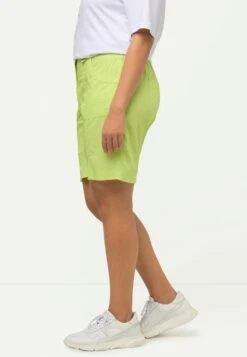 Ulla Popken Szorty - Vert Citron Vert -Ulla Popken c9c35f98c1684b9083fa1d8b4e166ebb