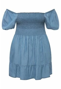 Ulla Popken Bluzka - Bleu Jean -Ulla Popken c9db45267ff84dda88136674b03dd40e