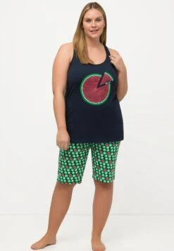 Ulla Popken Piżama - Bleu Nuit