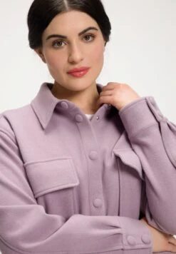 Ulla Popken Krótki Płaszcz - Opalflieder -Ulla Popken cccbb8a5a3ef40029a825a9ec7f43987