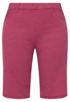 Ulla Popken Szorty - Fuchsia Roze -Ulla Popken cdac3c184df84d6ba36900ce0084b1e4