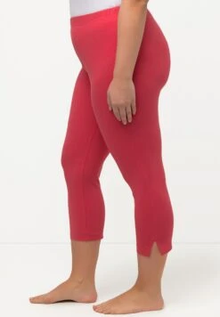 Ulla Popken GROSSE GRÖSSEN BIS 76 CAPRI KLASSISCHE 7/8 - Legginsy - Himbeere -Ulla Popken cf015bbf02a4455593312ed184f8c559