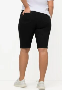 Ulla Popken Szorty Jeansowe - Noir -Ulla Popken d05d316681f14663a69e864070465cee