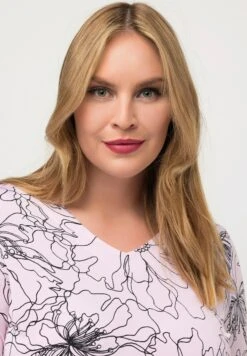 Ulla Popken Bluzka - Rose Tendre -Ulla Popken d08aa9fa34c84560a90172387b0645c3