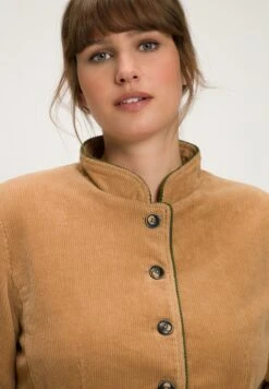 Ulla Popken Żakiet - Beige -Ulla Popken d140e4a6fd394b64a7b336e565e1118c