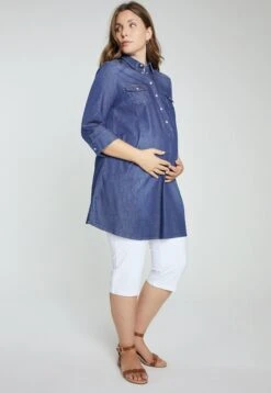 Ulla Popken Tunika - Blue Denim -Ulla Popken d369f05f38284badb24c7d88be3f28f8